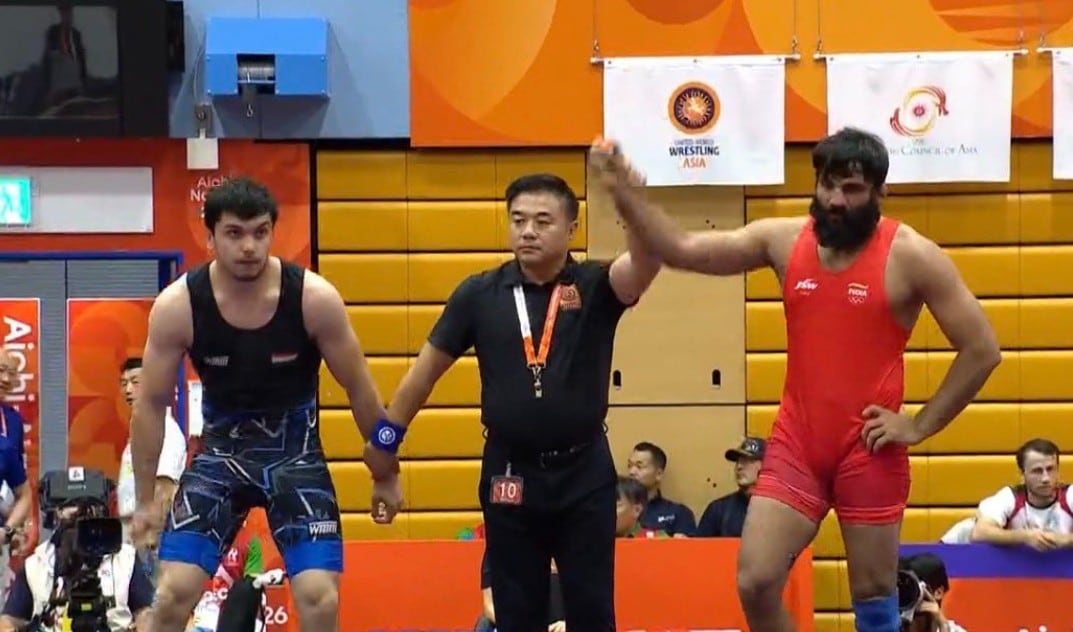 Sunil Kumar loses Greco-Roman 87kg semifinal at Asian Games; bronze remains
