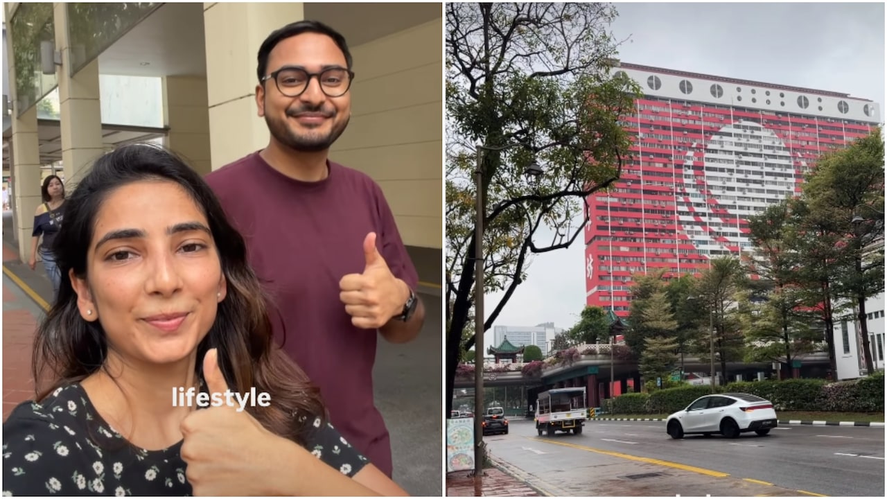इंडियन कपल ने बताया सिंगापुर में एक महीने रहने का खर्च, कहा- 'हम 1BHK में रहते हैं'