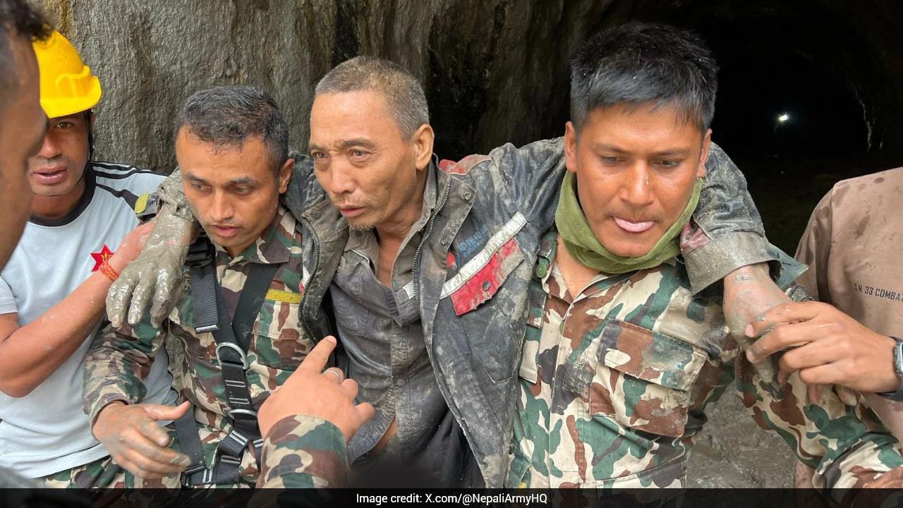 Chinese National Rescued Alive From Nepal Tunnel After 10 Days