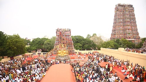 After 17 Years, Grand Spiritual Renewal At Madurai's Meenakshi Temple