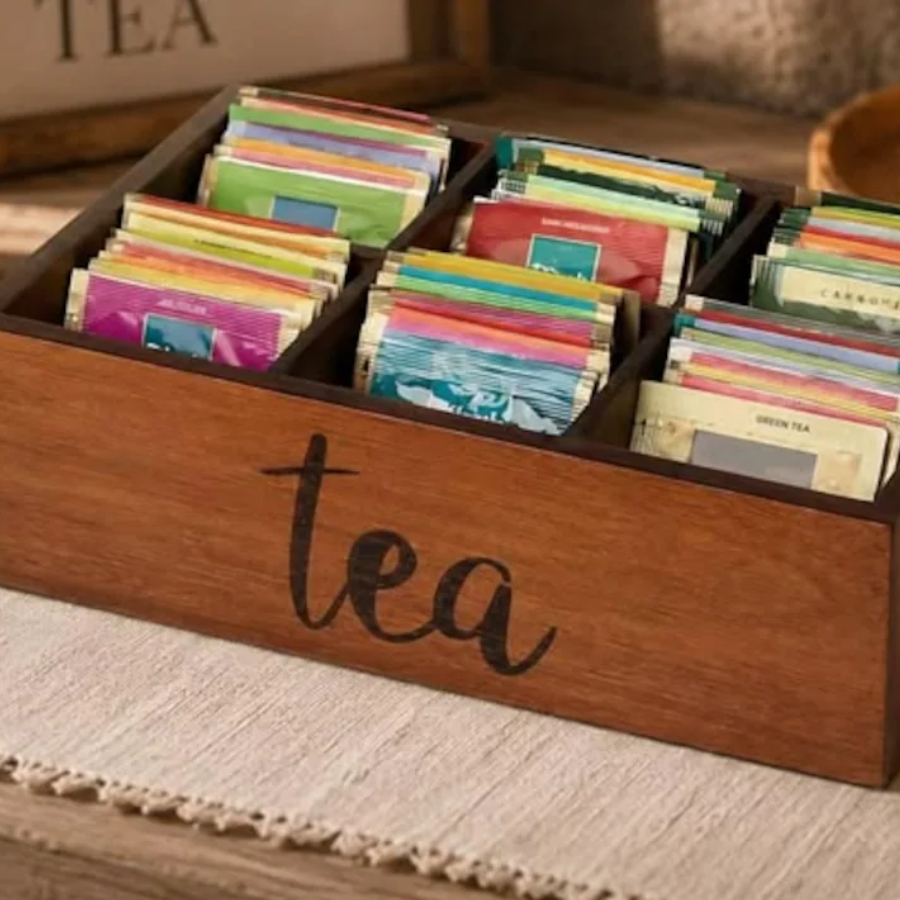Create A Better Tea Station With These Space-Saving Tea Bag Organisers