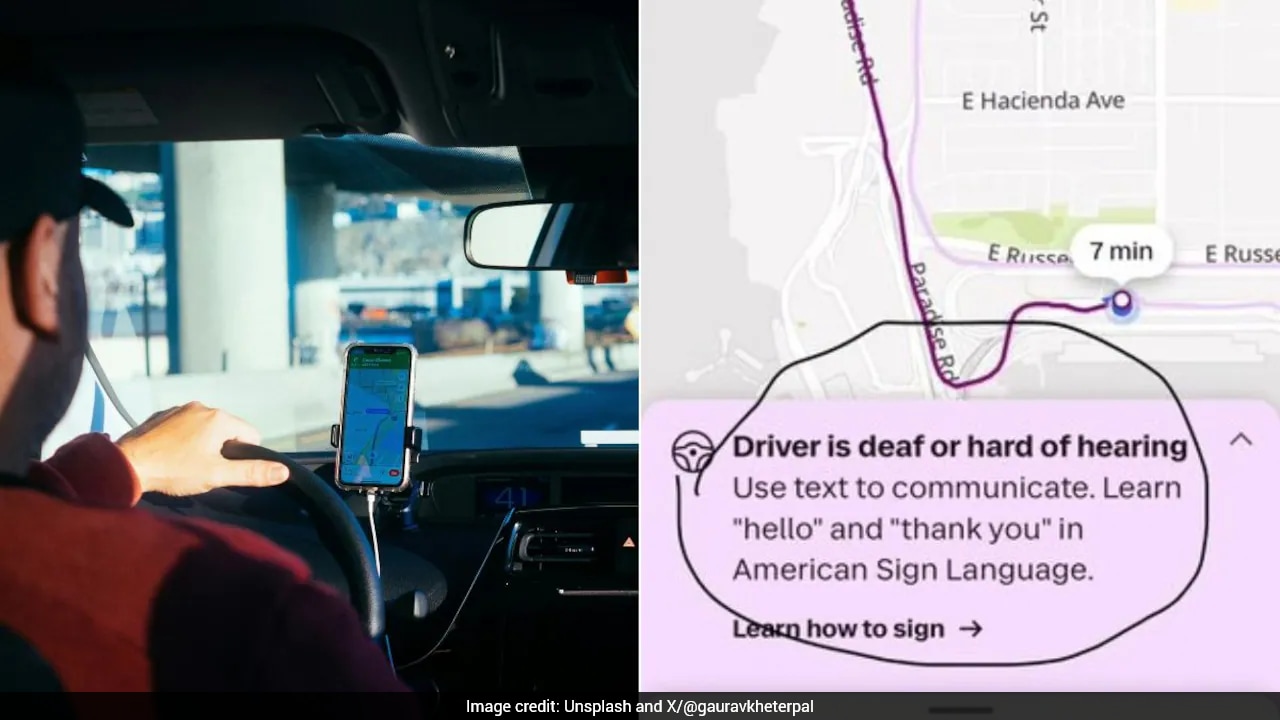Indian Man Shares Experience With Deaf Cab Driver In US, Internet Reacts