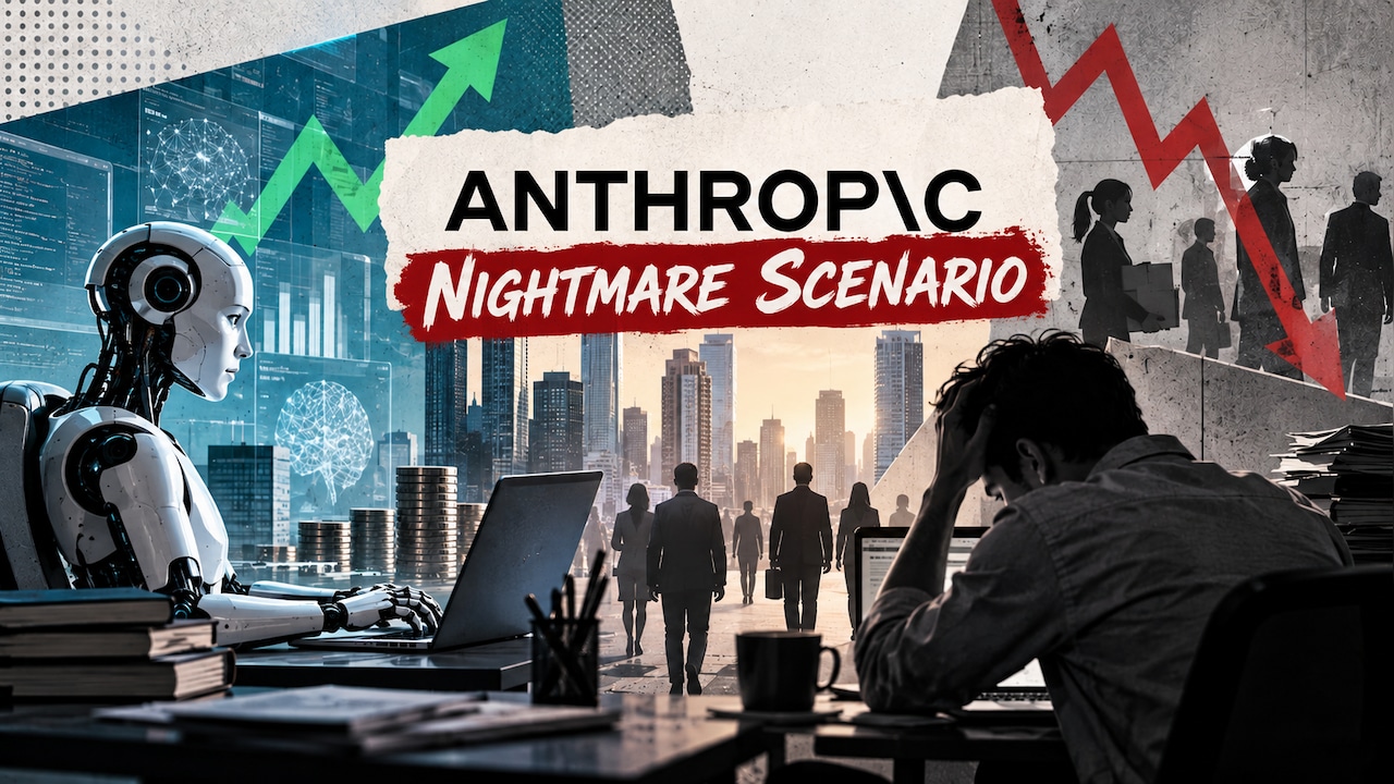 Claude-Parent's Stark Warning: One In Five Jobs Gone By 2030, Wages Crushed | Nightmare Visualised