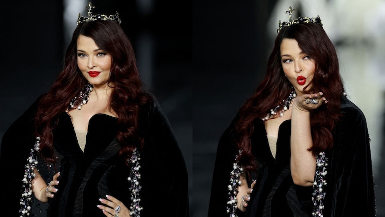 Viral Video: Aishwarya Rai Stuns In Regal All-Black Look At L'Oreal Paris Show