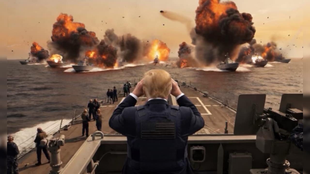 'Oil Exports Crashing, Currency Destroyed': Trump Steps Up Iran War Rhetoric