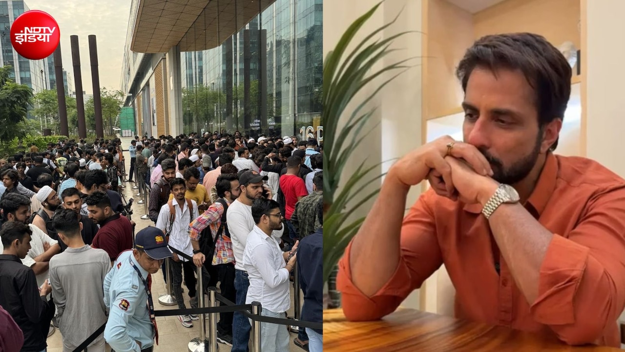 iPhone 18 Pro खरीदने के लिए लगी भीड़ देख सोनू सूद ने कसा तंज, कहा- समय सिर्फ अपने फोन को अपग्रेड करने का नहीं 