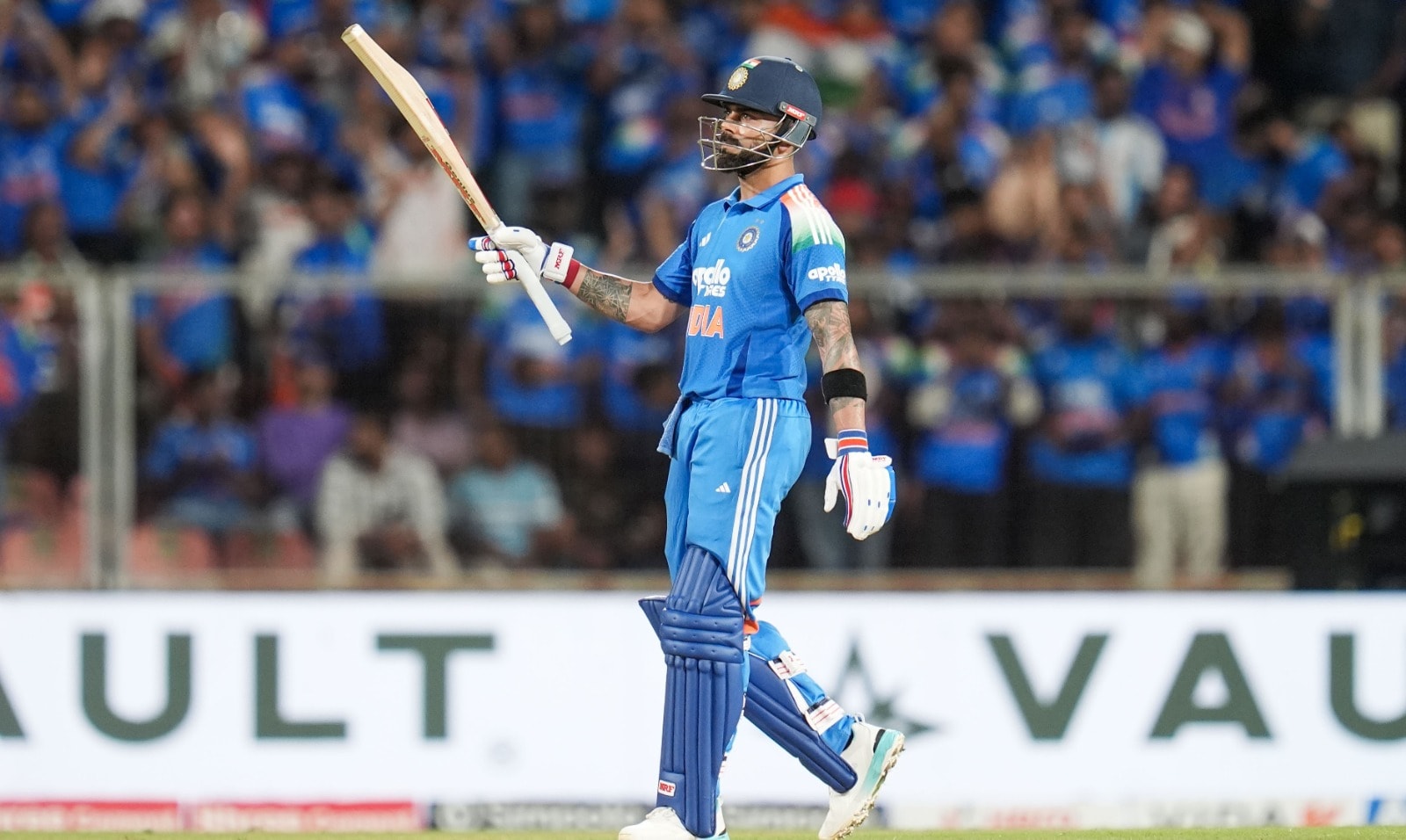 Virat Kohli surpasses Sachin Tendulkar to set new all-time ODI record