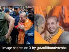 Out Of Jail For 5 Hours, Bangladesh Hindu Monk, In Tears, Touches Idol's Feet