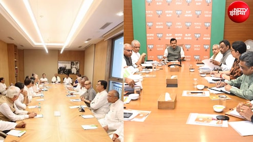 LIVE: दिल्ली में दो बड़ी बैठकें, कांग्रेस कार्य समिति की बैठक शुरू, नितिन नवीन प्रभारियों संग कर रहे मंथन