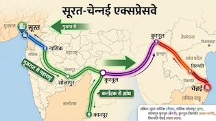 सूरत से चेन्नई 16 घंटे में, नए एक्सप्रेसवे से नासिक, सोलापुर, तिरुपति तक कनेक्टिविटी, 5 बड़े राज्य जुड़ेंगे