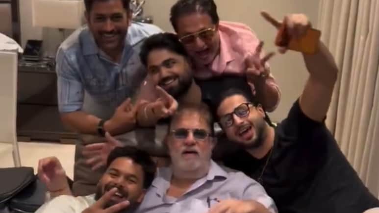 धोनी के साथ ऋषभ पंत की पार्टी, वायरल वीडियो ने इंटरनेट पर मचा दी धूम