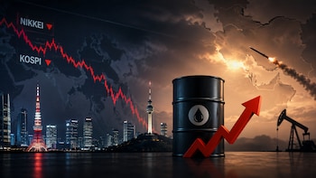 Asian Stock Markets Today: Nikkei, Kospi Slide Amid Iran War Escalation, Soaring Crude Oil Prices