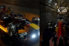 Red Bull Runs Sebastian Vettel's Title Winning RB8 F1 Car On Train Tracks: Watch