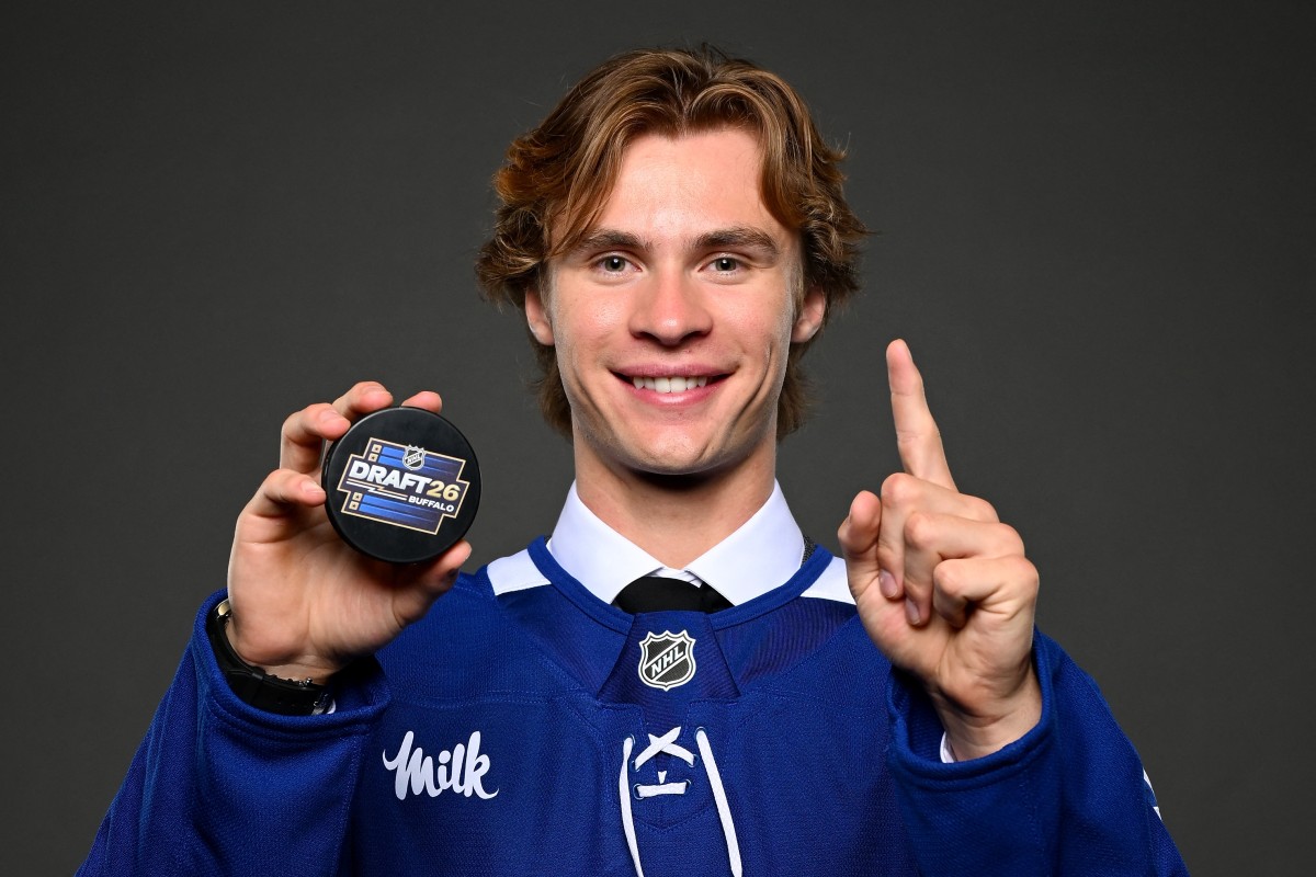 Gavin McKenna's First NHL Goal Gets Big Reaction From Maple Leafs