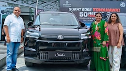 MG Hector Tomahawk EV Records 50 Deliveries In Surat In A Day