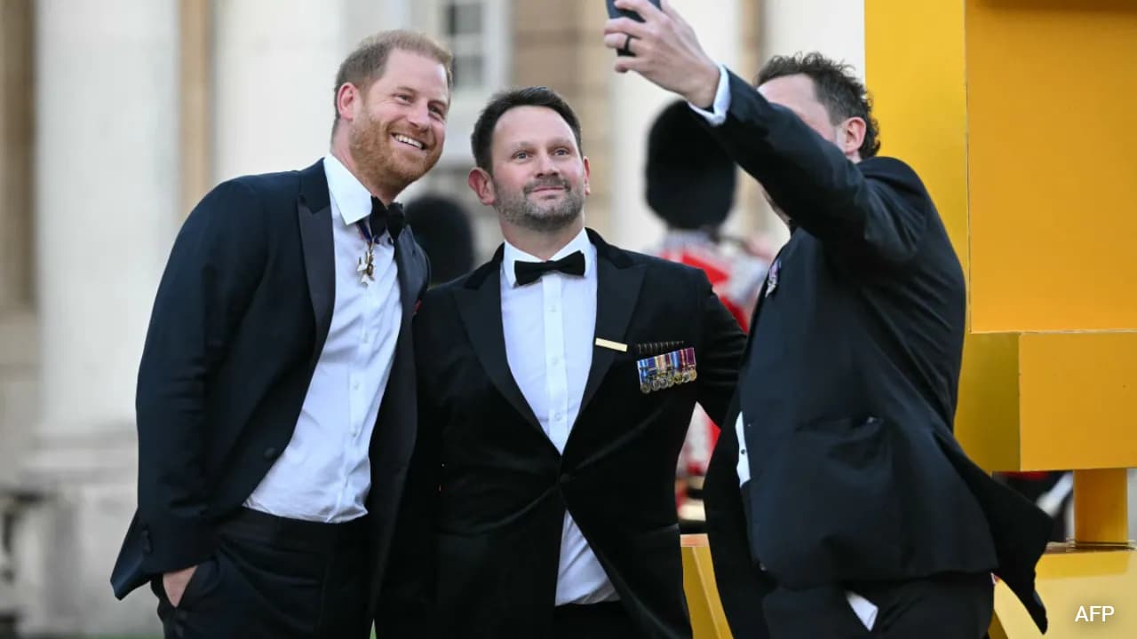 Prince Harry Makes First Public Appearance Since Moving Back To Britain