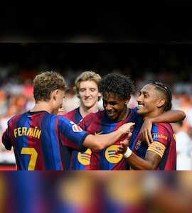 Lamine Yamal Slams Double, Barcelona Thrash Valencia To Take Clear Lead In La Liga