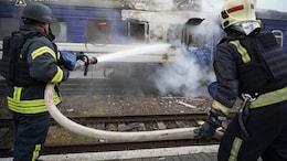 Minutes After Boris Johnson Leaves, Russian Drone Hits Train Near Ukraine