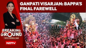 Ganpati Visarjan: Devotees Bid Bappa An Emotional Farewell Amid Chants And Celebrations