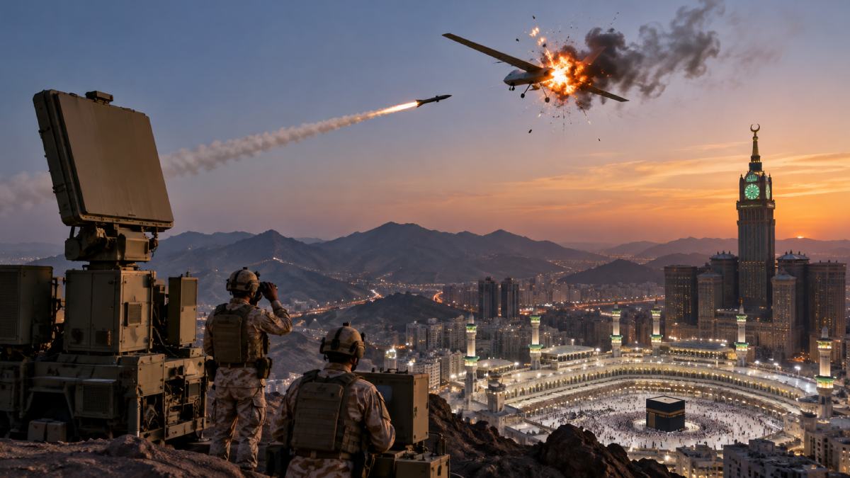 मक्का के पास ड्रोन को हवा में कैसे मार गिराया? Saudi Arabia की Air Defence और Drone Detection Technology कैसे करती है काम