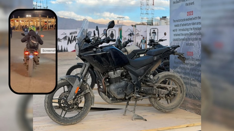 Royal Enfield Himalayan 750 Exhaust Note Captured On Camera - Sound Check