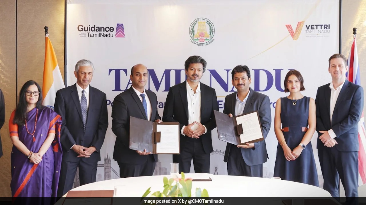 Vijay's Mega Rs 11,000 Crore UK Deal For Investments In Tamil Nadu