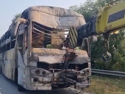 Bus That Caught Fire In Greater Noida, Killing 9, Has Traffic Fines Of Over Rs 1.7 Lakh