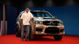 Suryakumar Yadav Arrives In Mercedes-Benz V-Class To Pick Modified Toyota Fortuner: Video