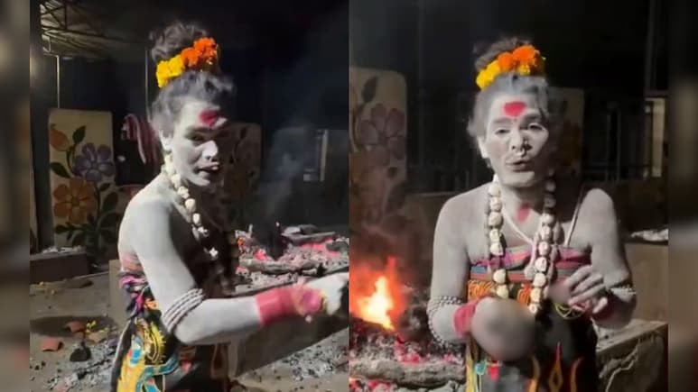 जलती चिता से मानव मांस निकालकर खाने का वायरल वीडियो, किन्नर अघोरी गिरफ्तार; जांच में जुटी पुलिस