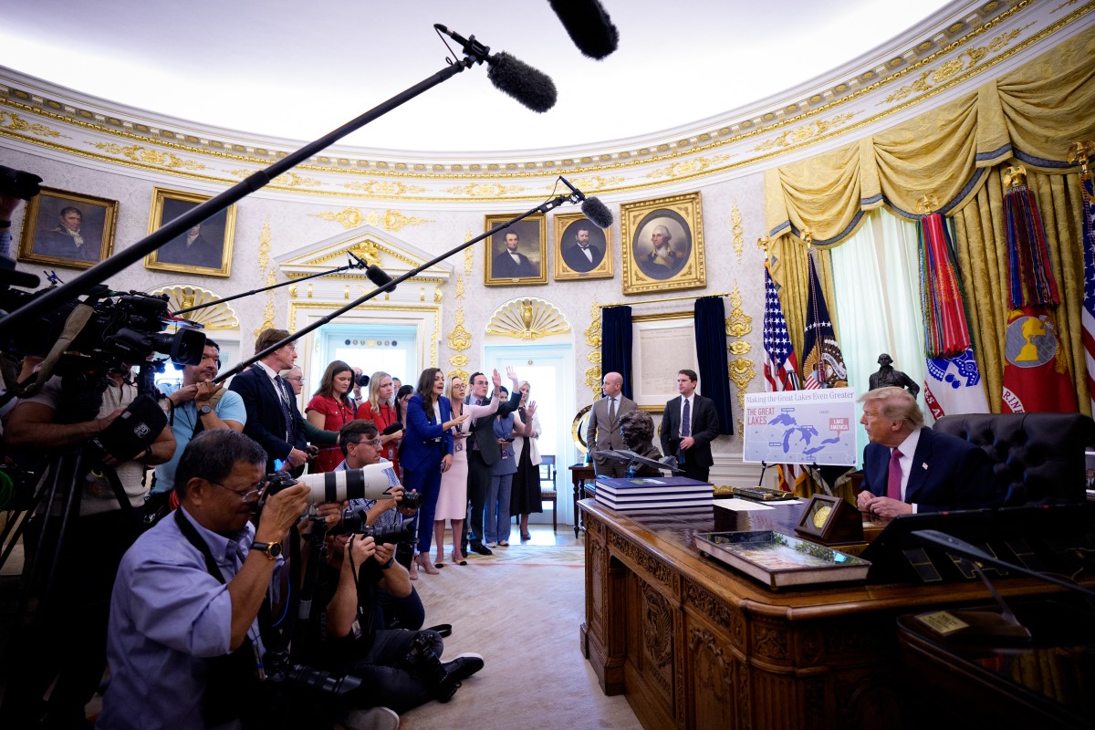 "Fiction And Lies": Trump Bans CNN, Politico From White House