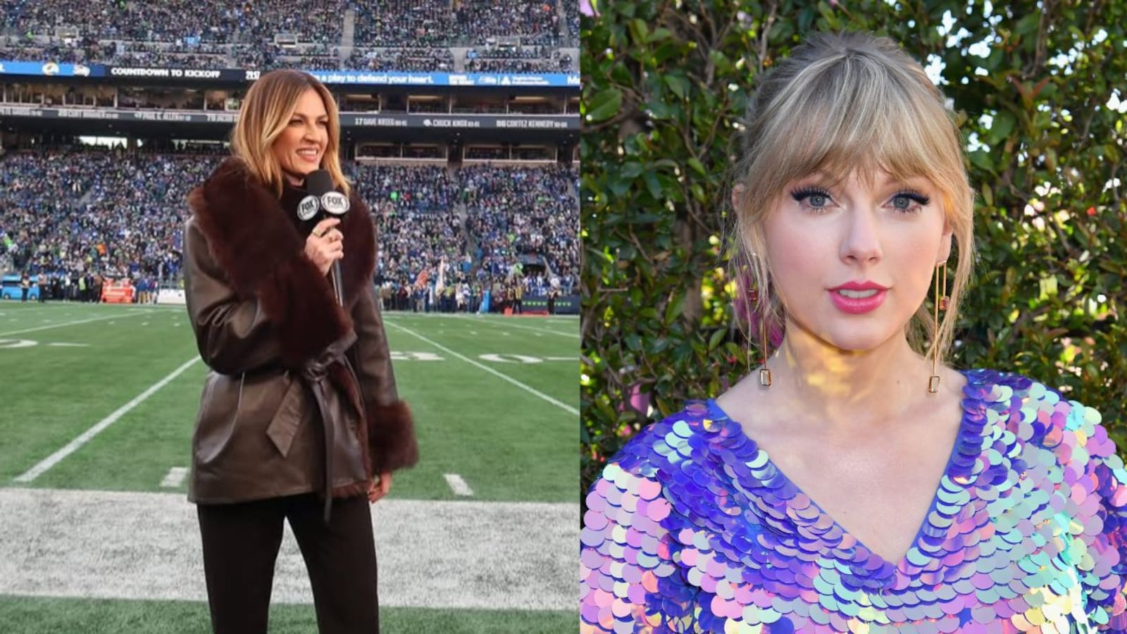 Taylor Swift Showed Up To A Chiefs Game In Erin Andrews Brand And The Sideline Icon Had A Perfect Response