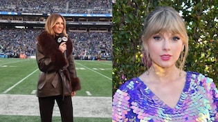 Taylor Swift Showed Up To A Chiefs Game In Erin Andrews' Brand And The Sideline Icon Had A Perfect Response