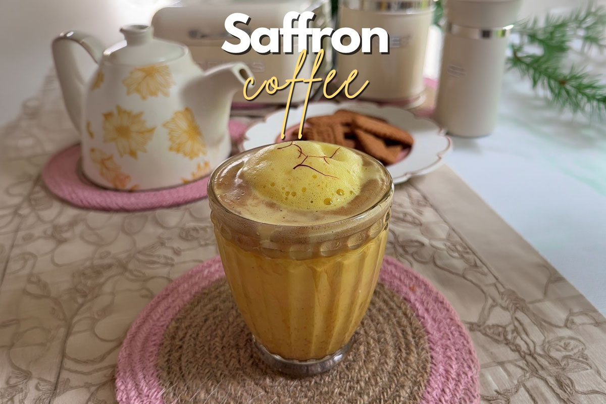 Upgrade Your Daily Brew With Sneha Upadayaa's Refreshing Saffron Coffee Recipe