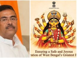 Row Over 11-Handed Durga Ad In Bengal, Suvendu Adhikari Apologises