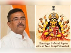 Row Over 11-Handed Durga Ad In Bengal, Suvendu Adhikari Apologises