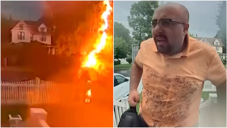 Watch: इंसान पर ही बिजली गिरी, लेकिन एक जख्म न आया; घर के CCTV में कैद हुआ खौफनाक मंजर