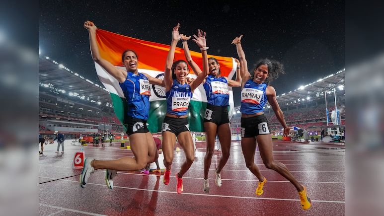 Asian Games 2026: India End Athletics Gold Drought With Women's 4x400m Relay Triumph; Bronze For Men In 4x400m Relay