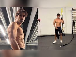 "Time For The Return Of Daddy Cool": At 53, Arjun Rampal Flaunts Chiselled Abs In New Gym Post