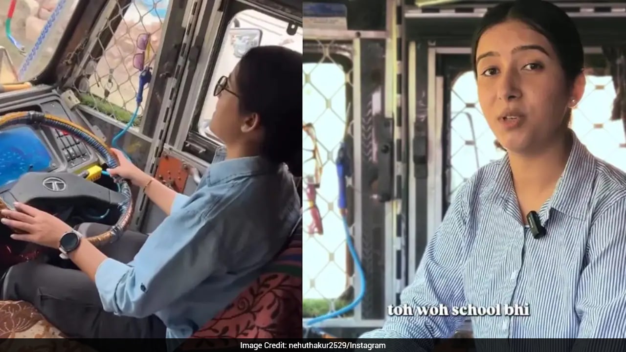 Meet Neha Thakur, Who Left Air Hostess Training To Become Himachal Pradesh's First Woman Truck Driver