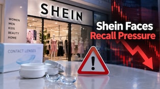 Shein Shares Fall 10% After Australia, New Zealand Recall Contact-Lens Cleaner
