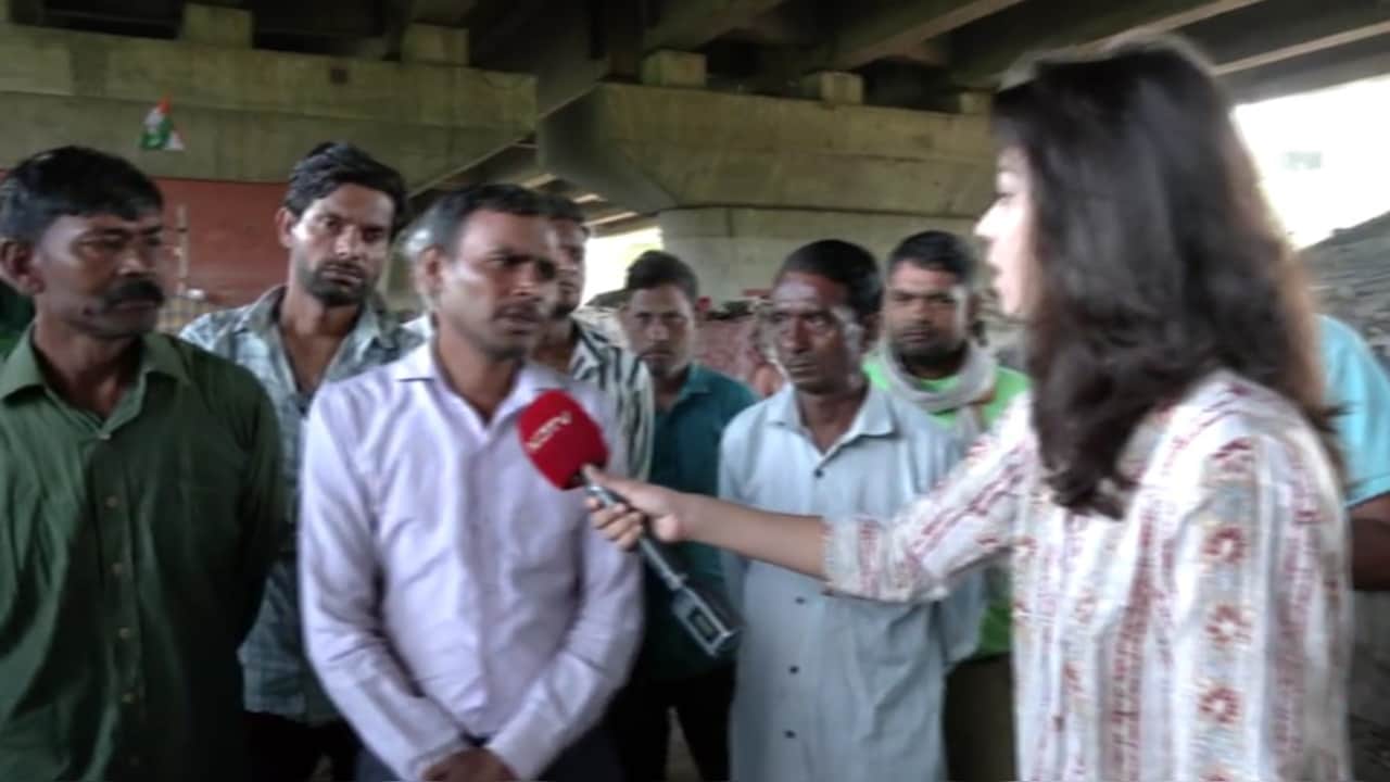 Kamal, a BEla Estate resident says 550 SIR forms were filled from the settlement Kamal, a BEla Estate resident says 550 SIR forms were filled from the settlement