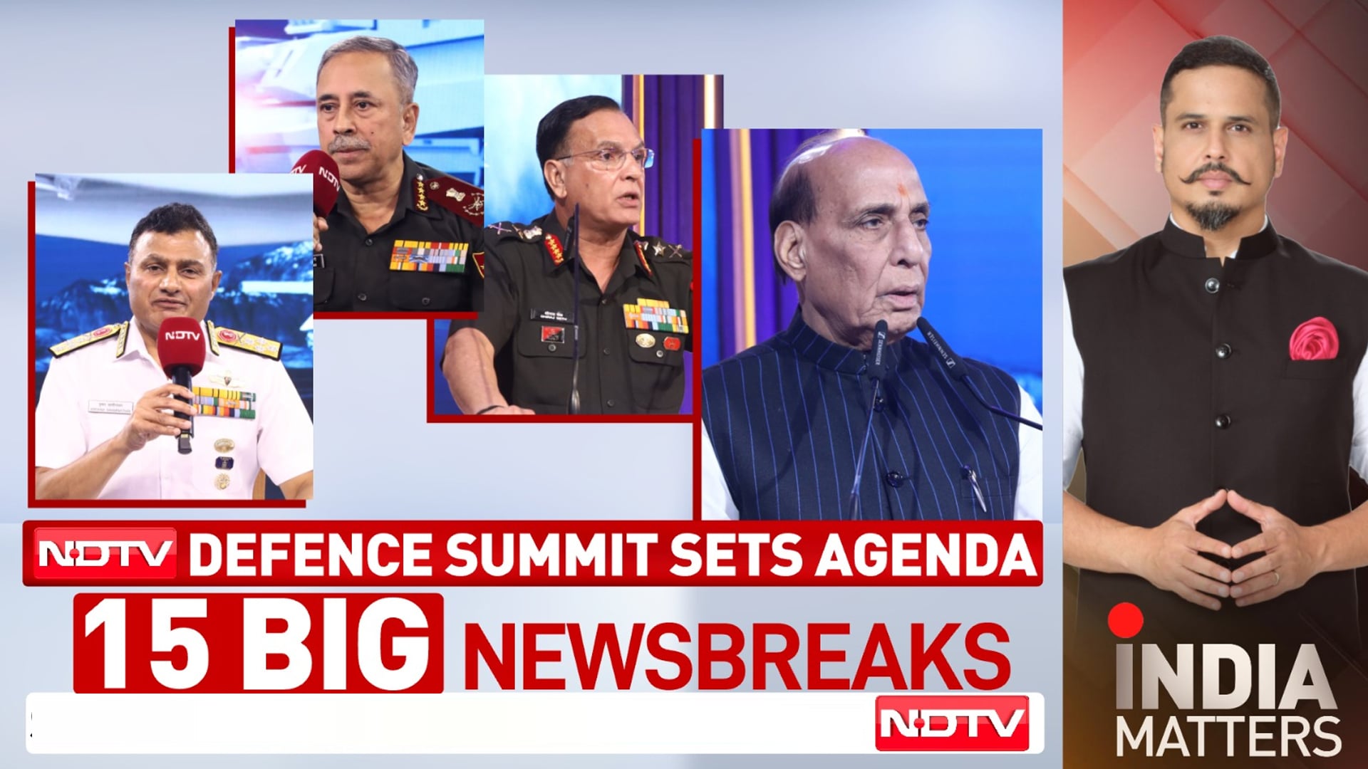 NDTV Defence Summit: 15 Big Headlines Shaping India's Security