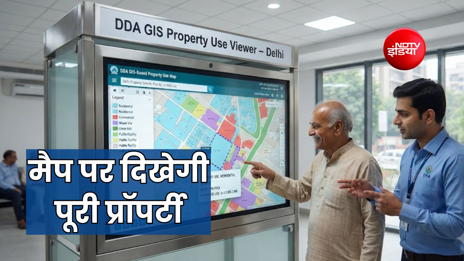 दिल्ली में हर प्रॉपर्टी का मिनटों में मिलेगा पूरा रिकॉर्ड, खरीद-फरोख्त में हेराफेरी खत्म, DDA का इंटरएक्टिव MA