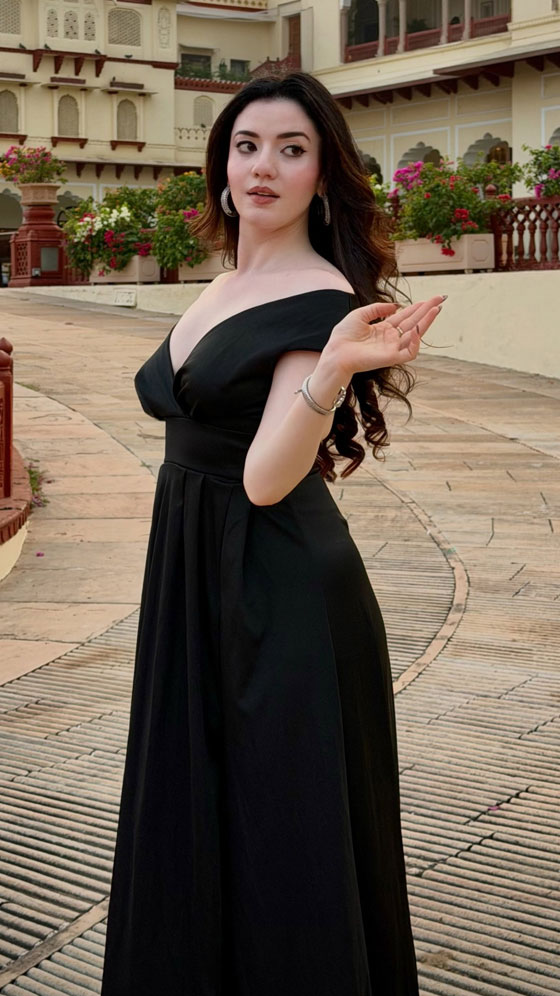 Aastha Shah Makes A Statement In Timeless Black