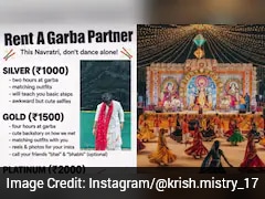 Viral Social Media Post Offers 'Rent A Garba Partner' Packages For Navratri