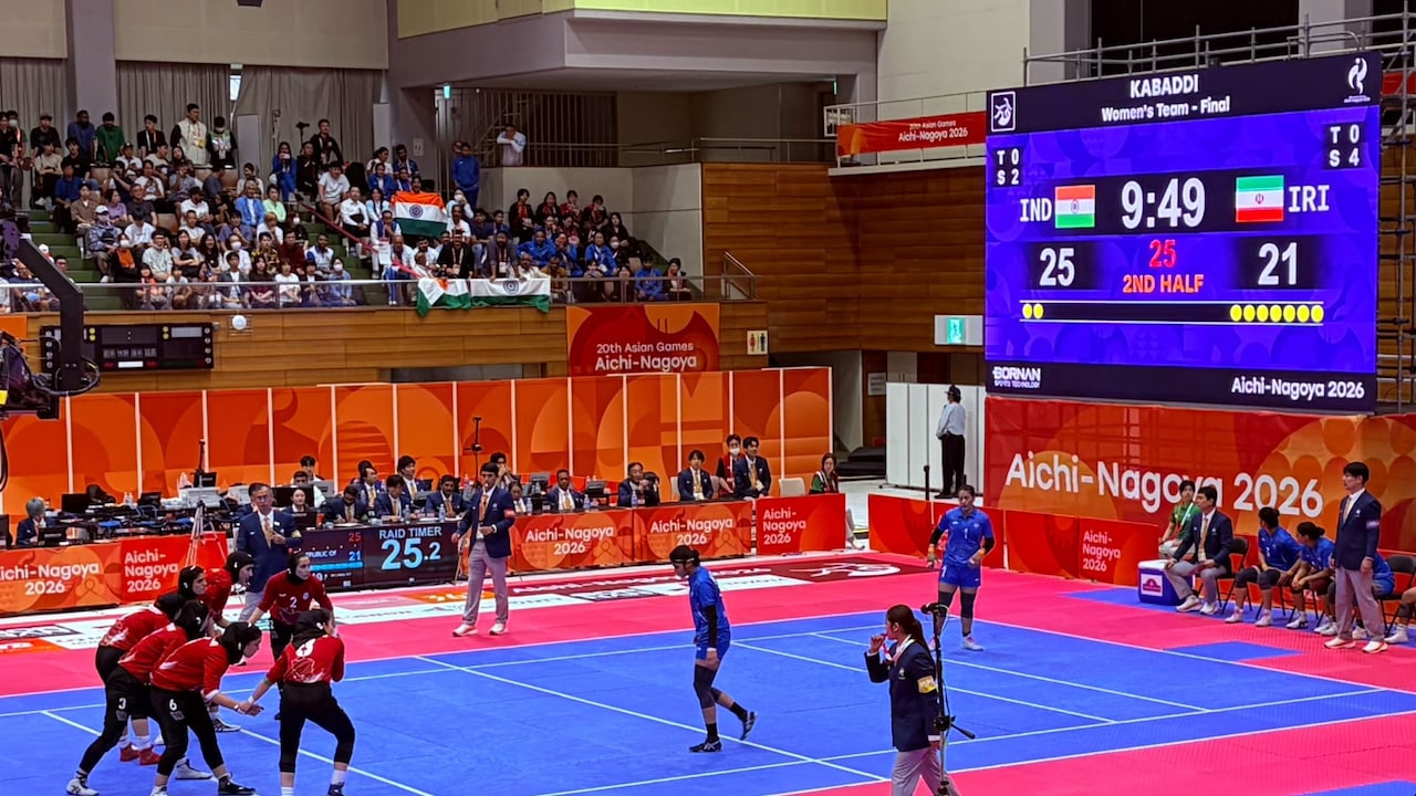India vs Iran LIVE Updates, Womens Kabaddi Final At Asian Games 2026: India Women Edge Past Iran In Thrilling Final, Clinch Gold