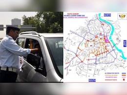 दिल्ली में जगह-जगह रूट हैं डायवर्ट, घर से निकलने से पहले पढ़ लें पुलिस की&nbsp;एडवाइजरी