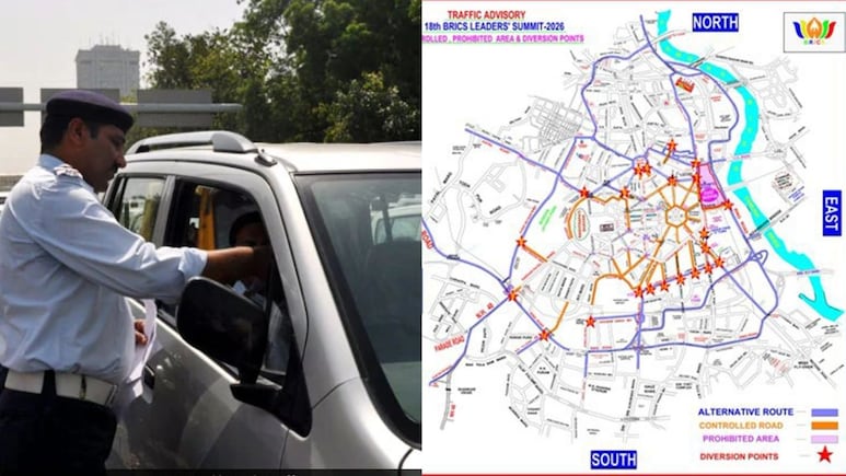 दिल्ली में जगह-जगह रूट हैं डायवर्ट, घर से निकलने से पहले पढ़ लें पुलिस की&nbsp;एडवाइजरी
