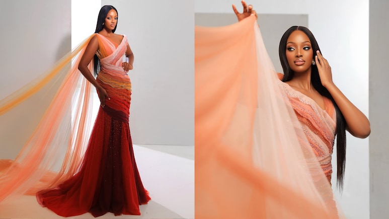 How C-Section Inspired Miss World Uganda's Designer Gown