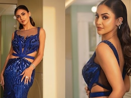 Krystle D'Souza's Rich Blue Gown Brings Glamour To <i>The Traitors 2</i> Reunion